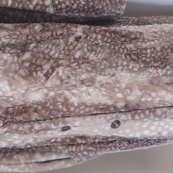 Johnny Was Faux Fur Teddy Jacket Coat - Size Medium - Picture 9 of 13